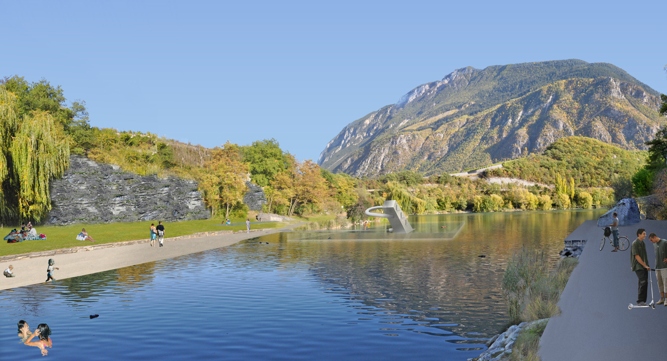 piscine de géronde, sierre, concours 2ème rang