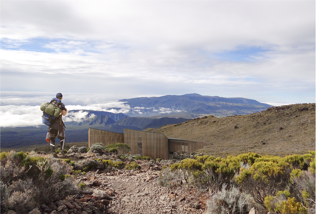 refuge du piton des neiges, île de la réunion, concours