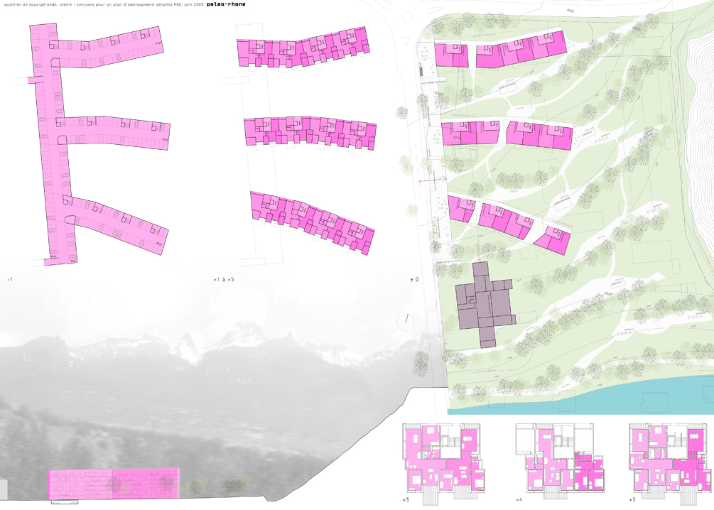 plan de quartier alcan, sierre, concours