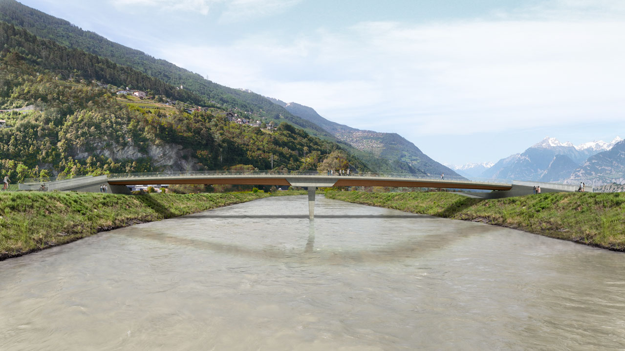 pont de la drague, sion - concours 5ème prix