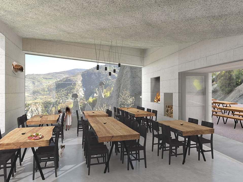parallelstudien zur aufwertung der erdpyramiden von euseigne, hérémence, wettbewerb