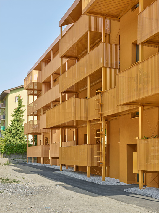rénovation des immeubles de la fondation mon foyer, à sion