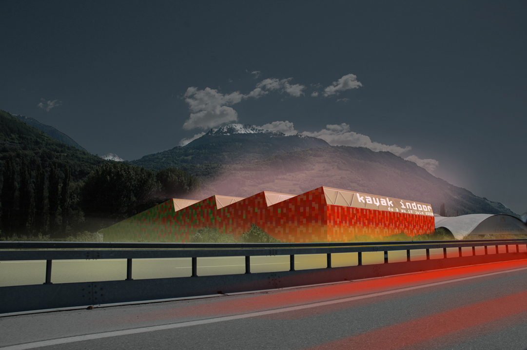 ‘les îles’ multipurpose hall, sion, competition, 2nd place