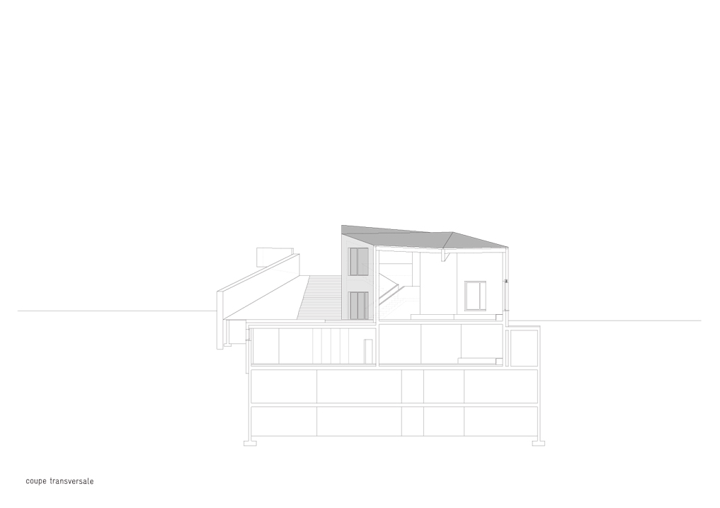 salles communales, saxon, plans