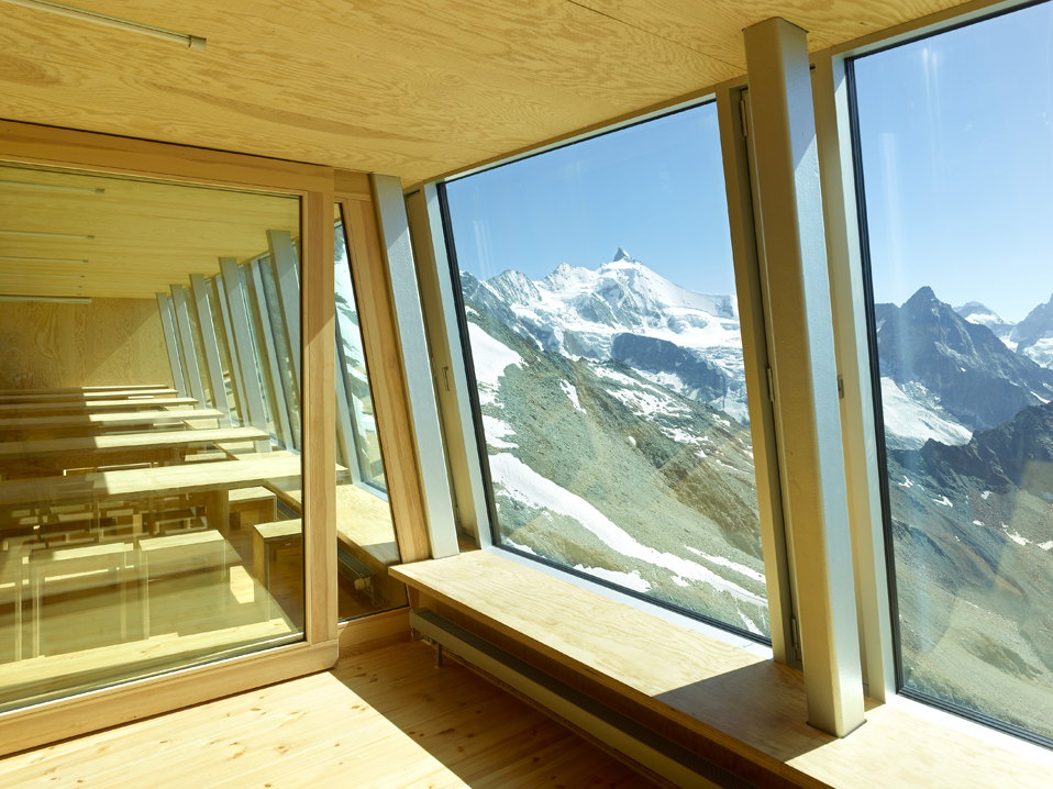 new tracuit mountain hut, zinal