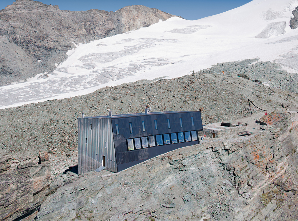 nouvelle cabane de tracuit, zinal