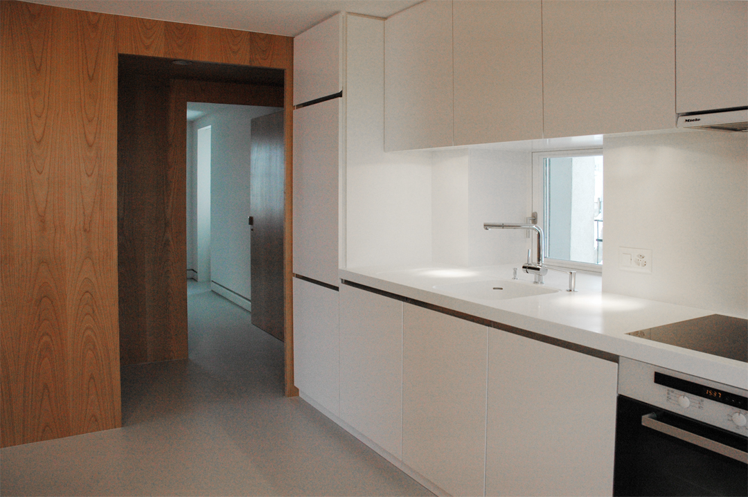 emery apartment, sierre, conversion