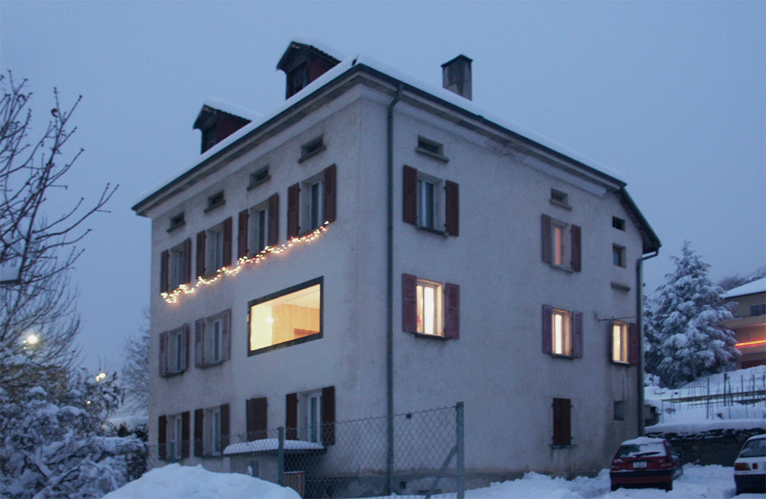 emery apartment, sierre, conversion