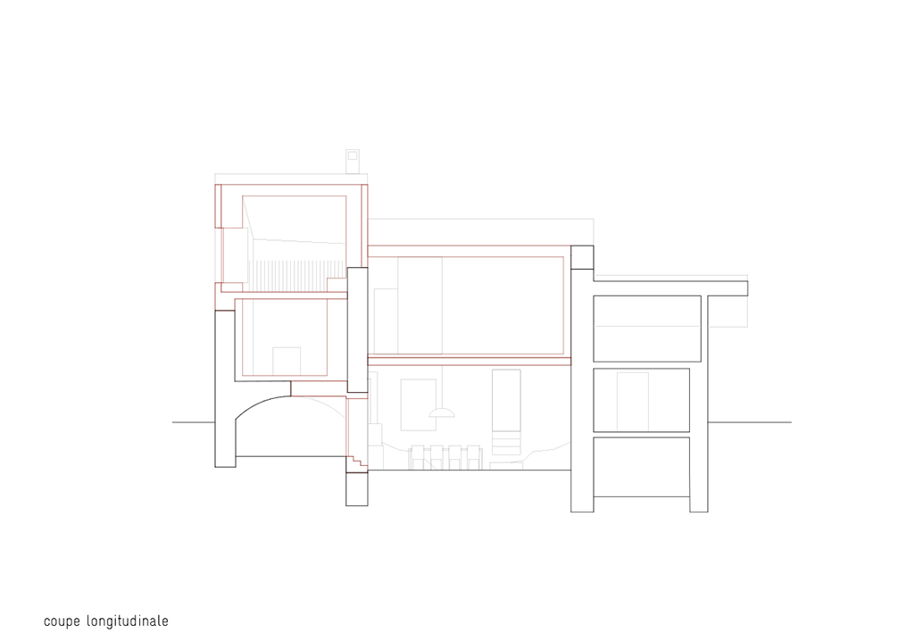 maison mottet, chemin-dessus, conversion