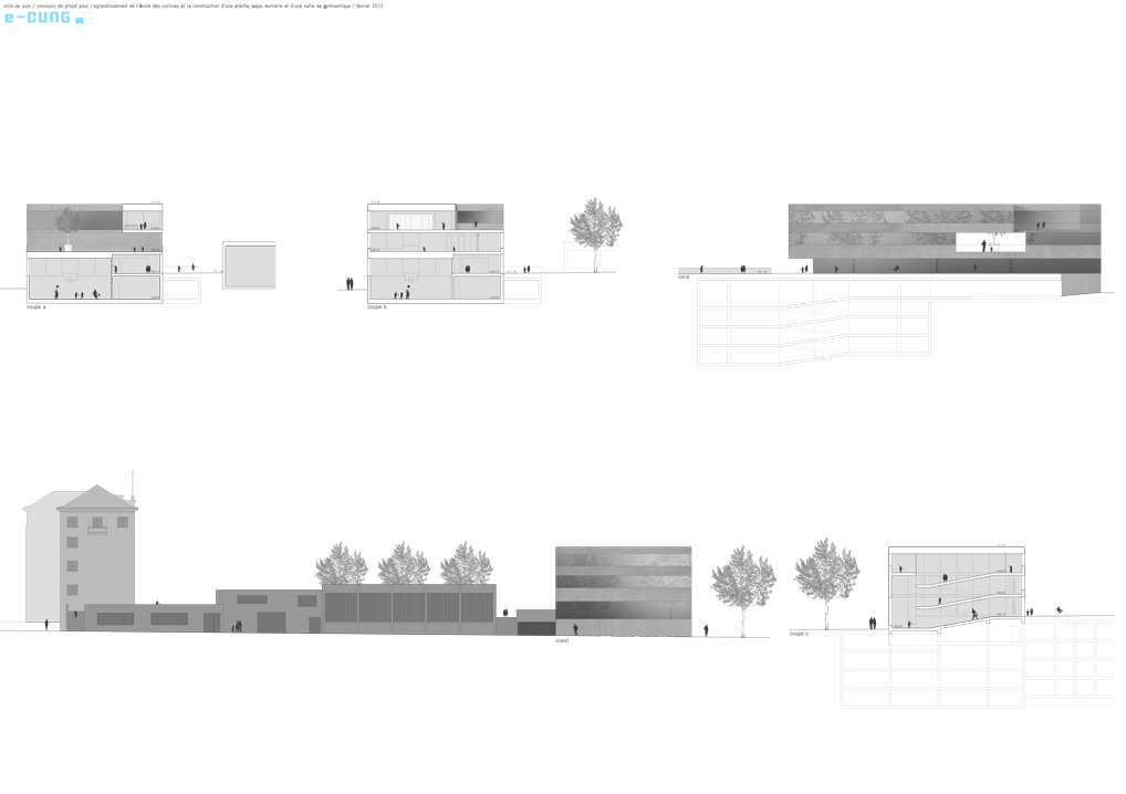 les collines school, crèche, pre/post-school childcare unit, sion, 1st place in competition